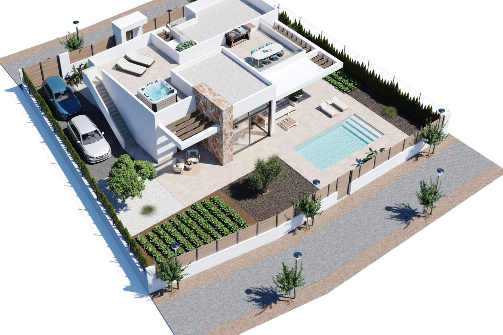 Nýbygging - Hús - Hacienda del Alamo Golf