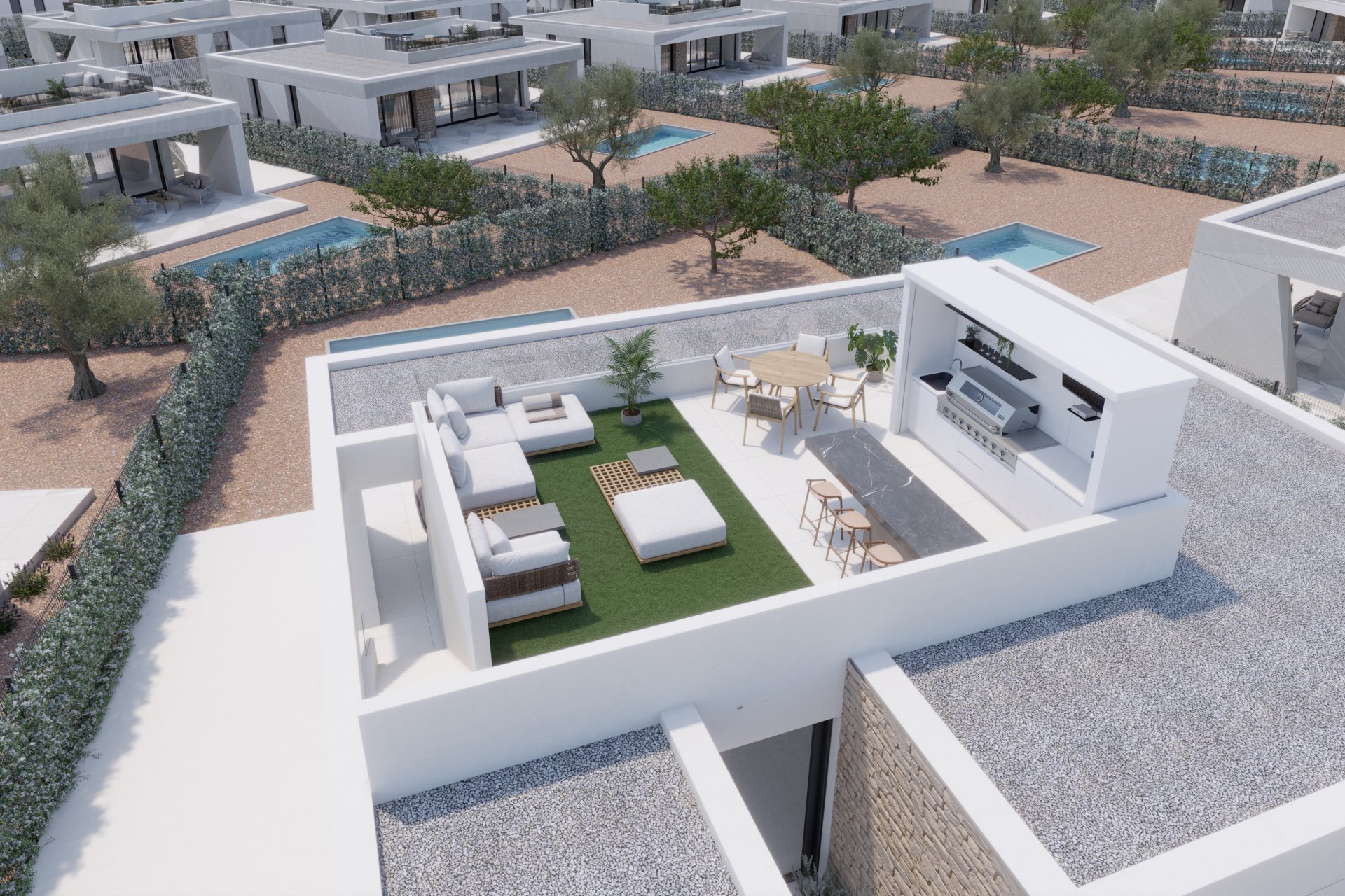 Nýbygging - Hús - Hacienda del Alamo Golf