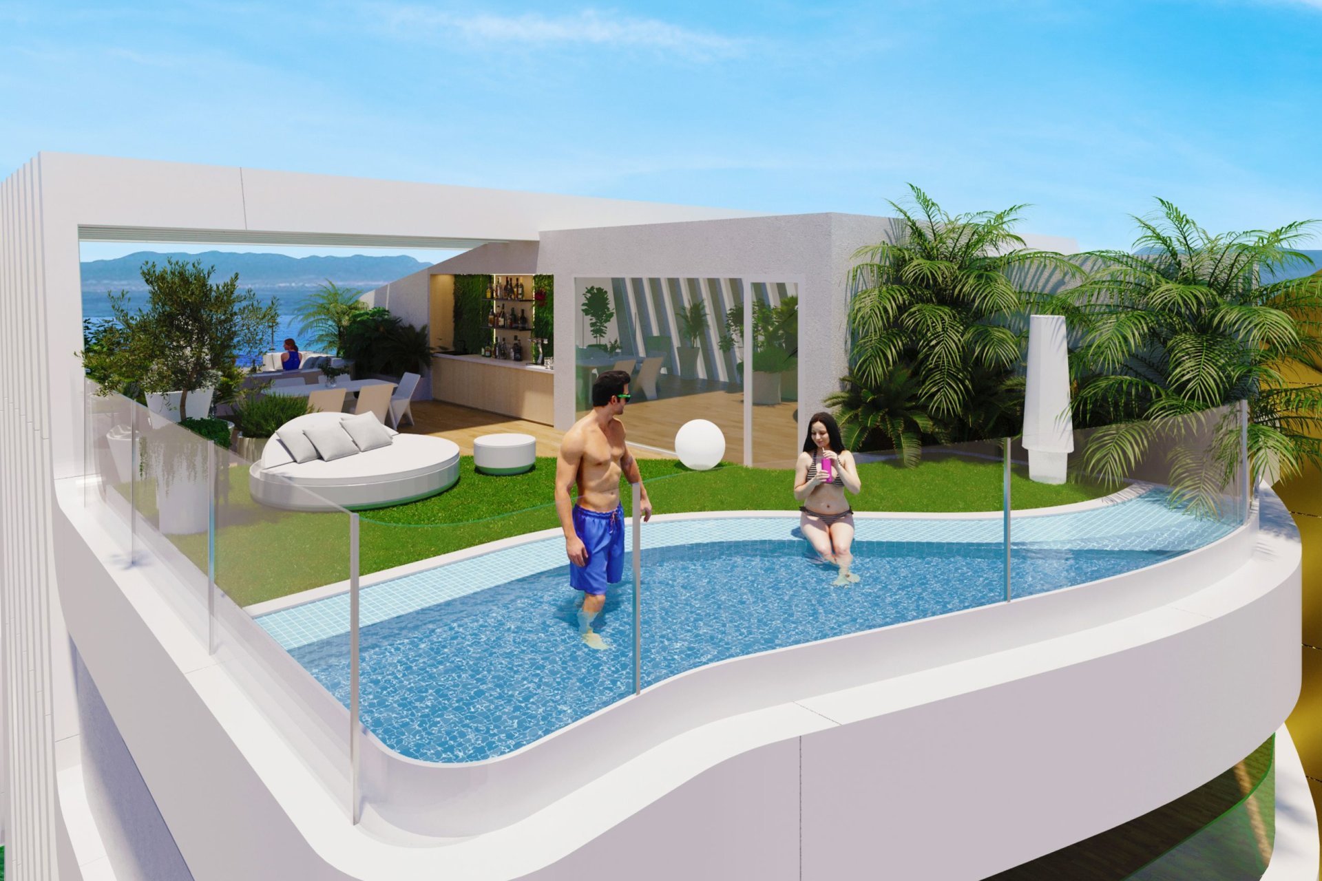 Nýbygging - Íbúð - La Manga del Mar Menor
