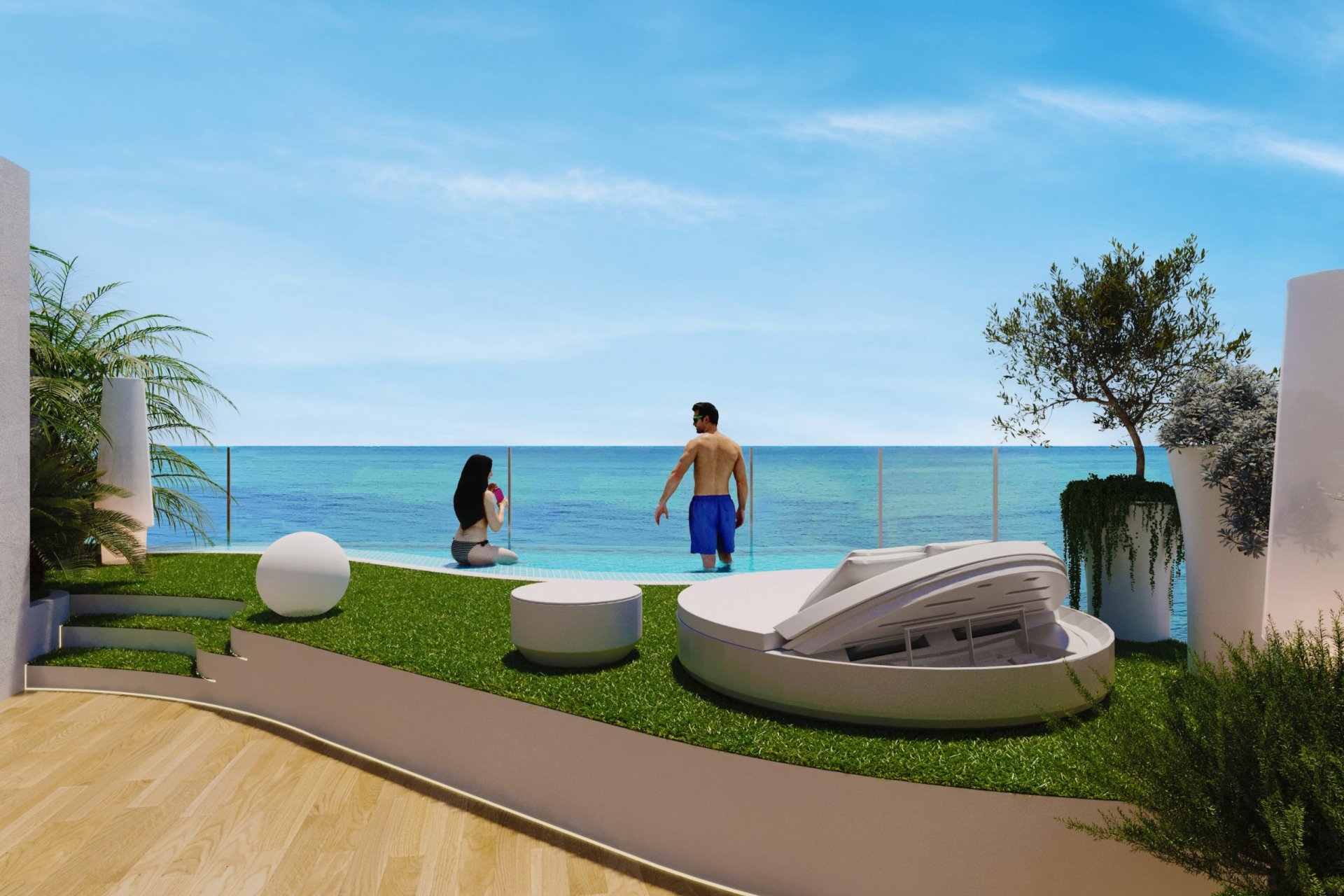 Nýbygging - Íbúð - La Manga del Mar Menor