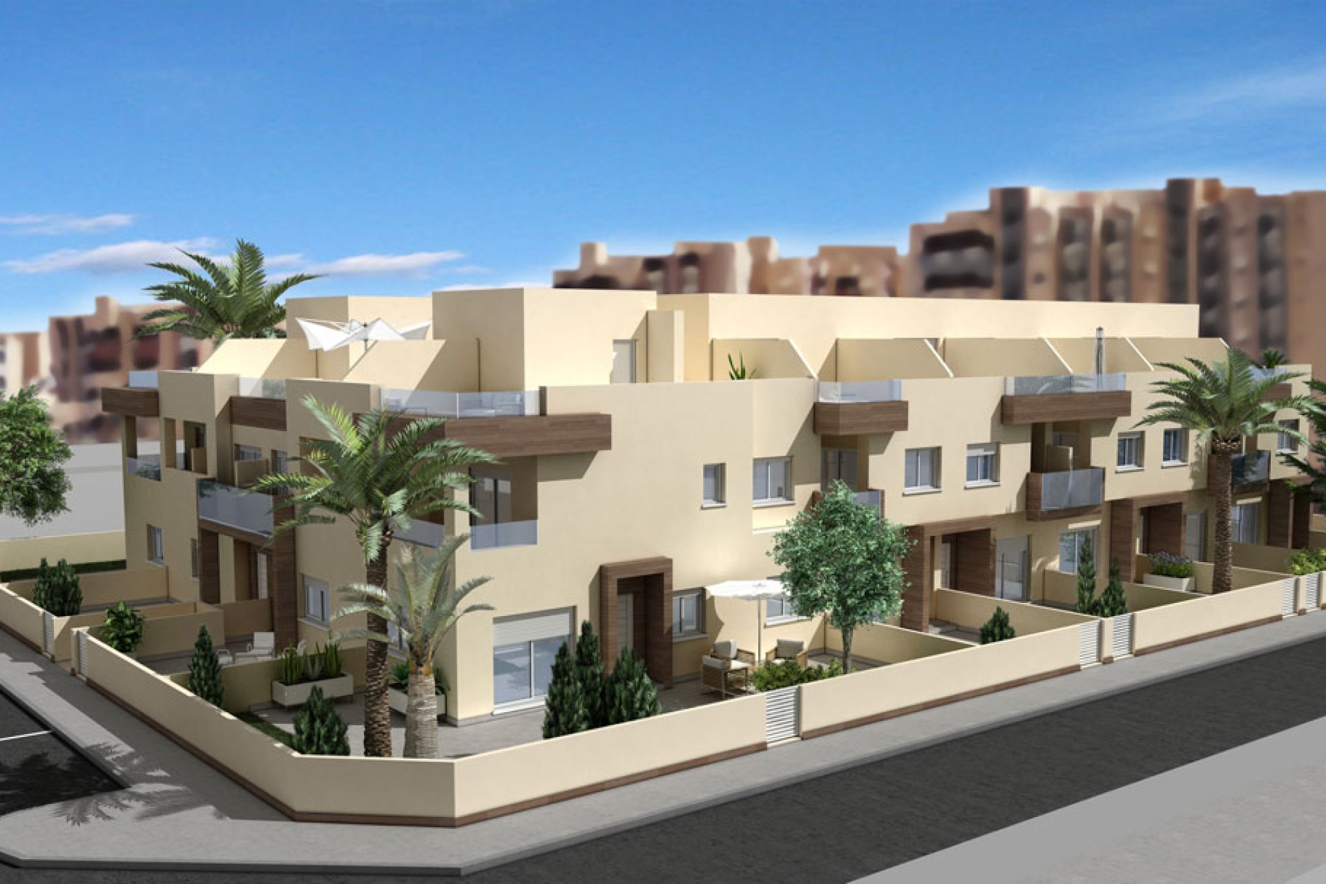 Nýbygging - Raðhús - La Manga del Mar Menor
