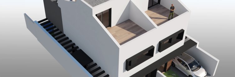 Parhús · Nýbygging - San Javier · Murcia · Spánn