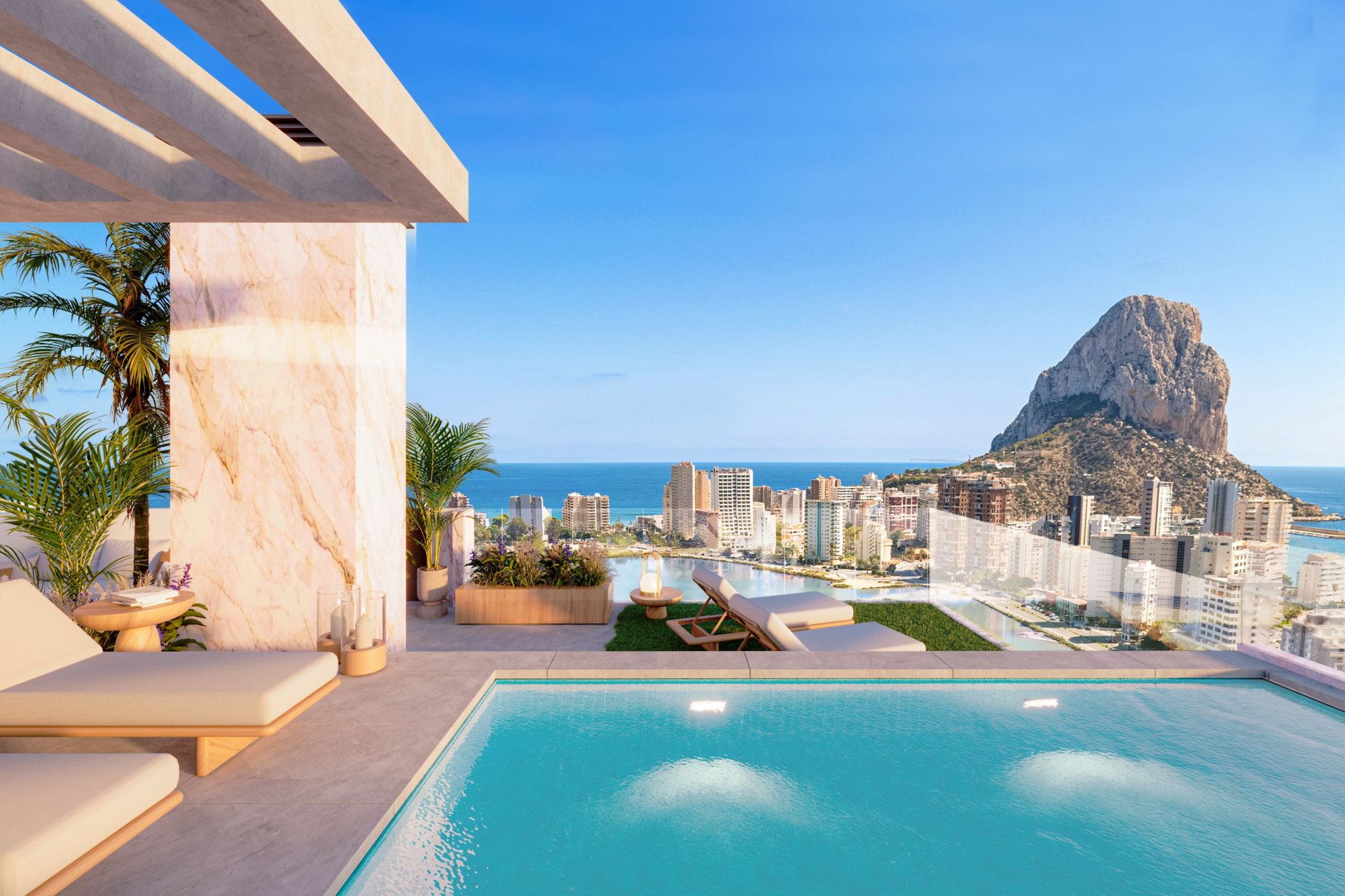 Nýbygging - Þakíbúð - Calpe