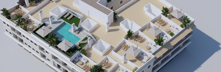 Þakíbúð · Nýbygging - Algorfa · Alicante · Spánn