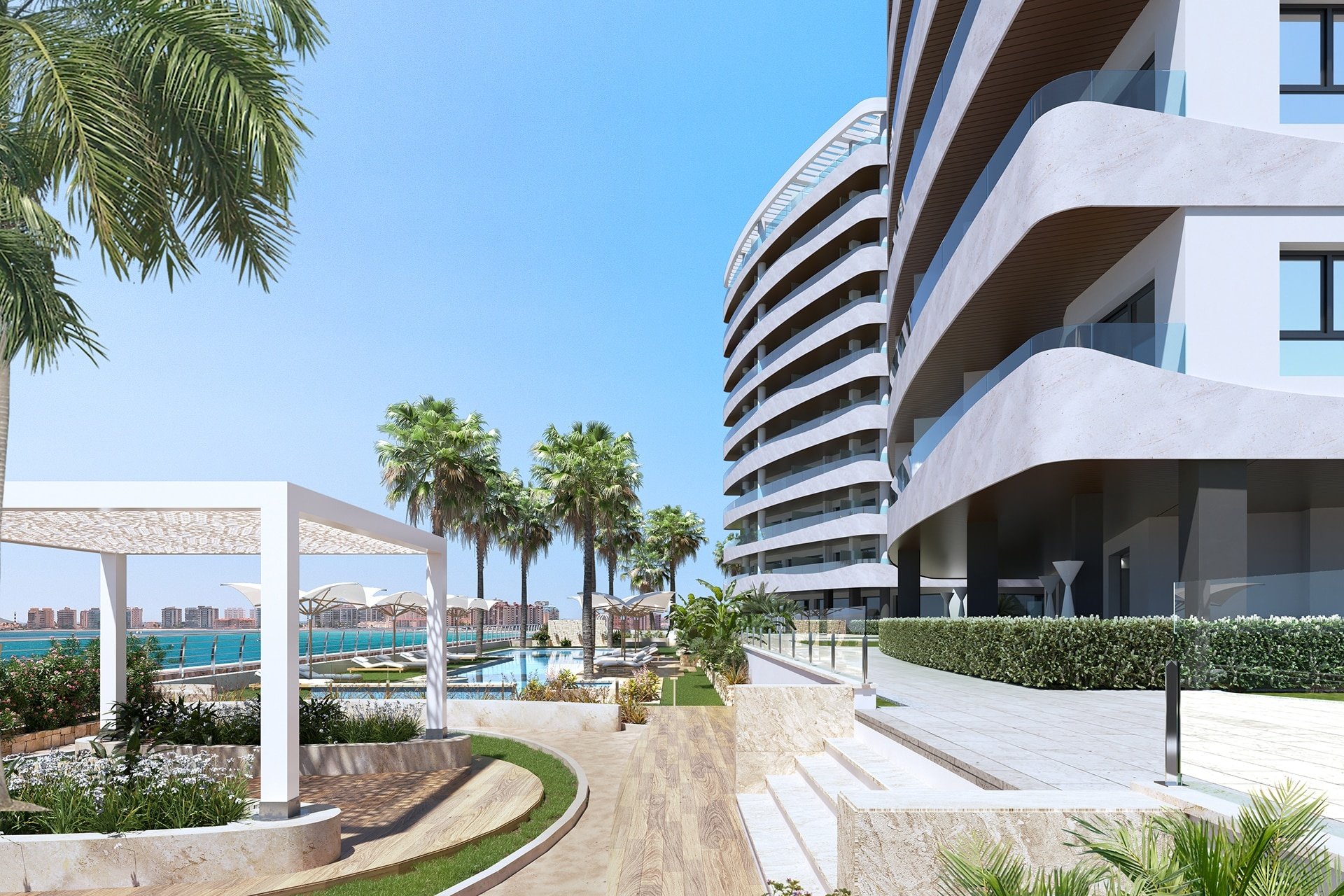 Nýbygging - Íbúð - La Manga del Mar Menor