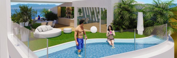 Íbúð · Nýbygging - La Manga del Mar Menor · Murcia · Spánn